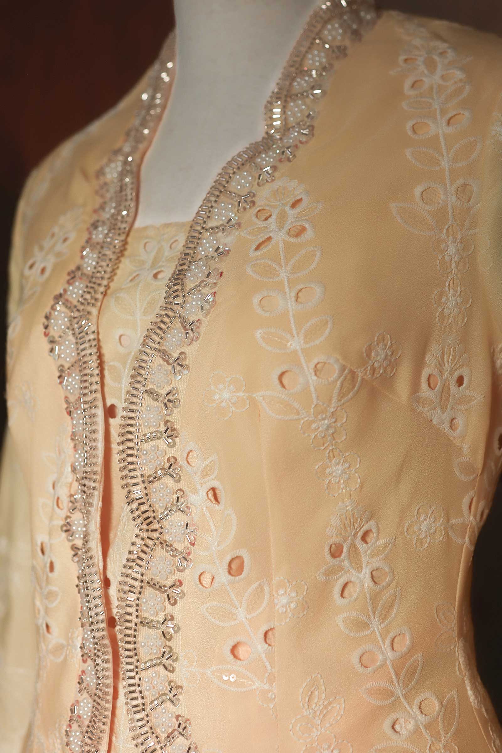 Embun Kebaya Top (Yellow)