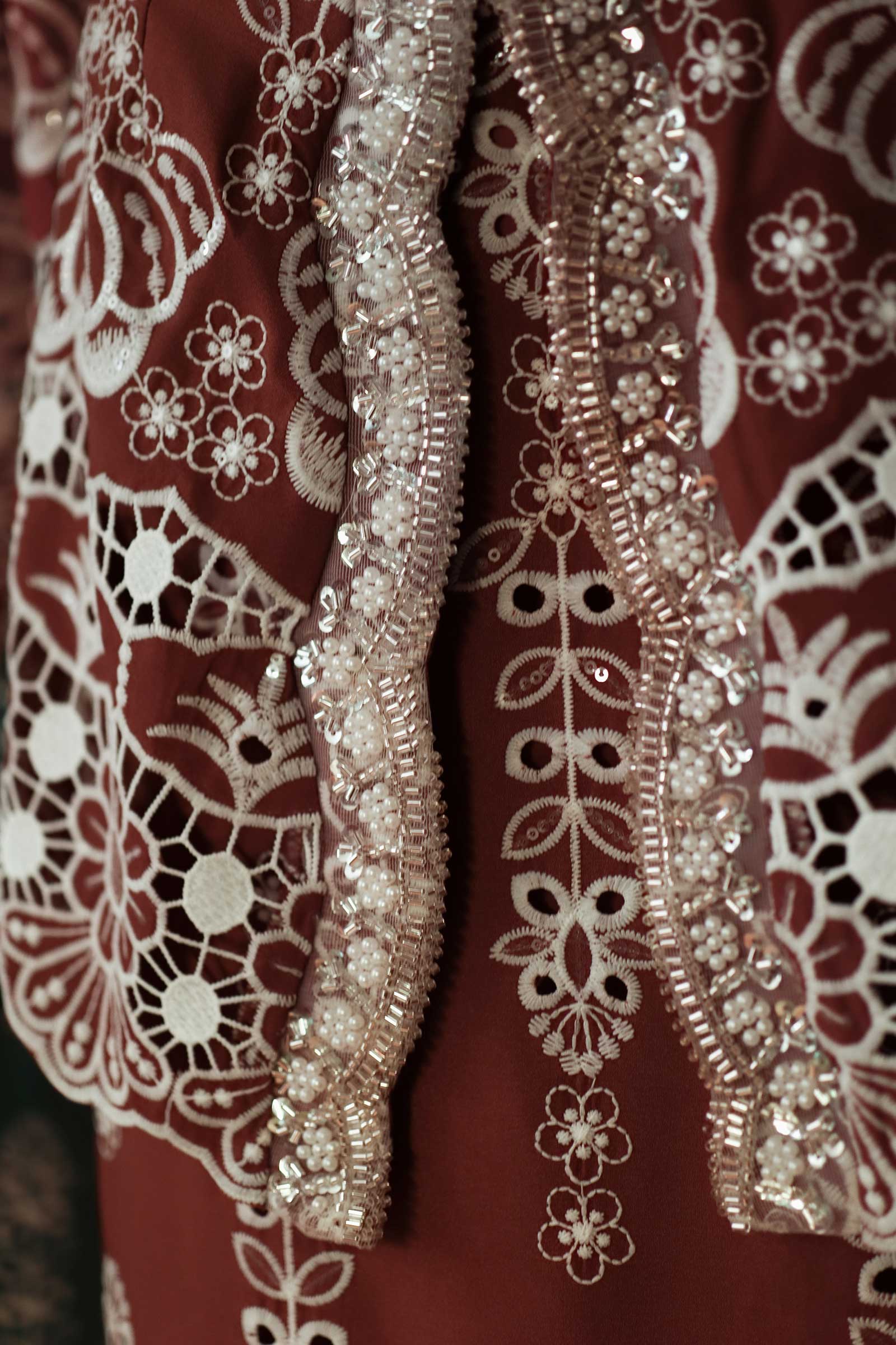 Embun Kebaya Set (Rich Brown)