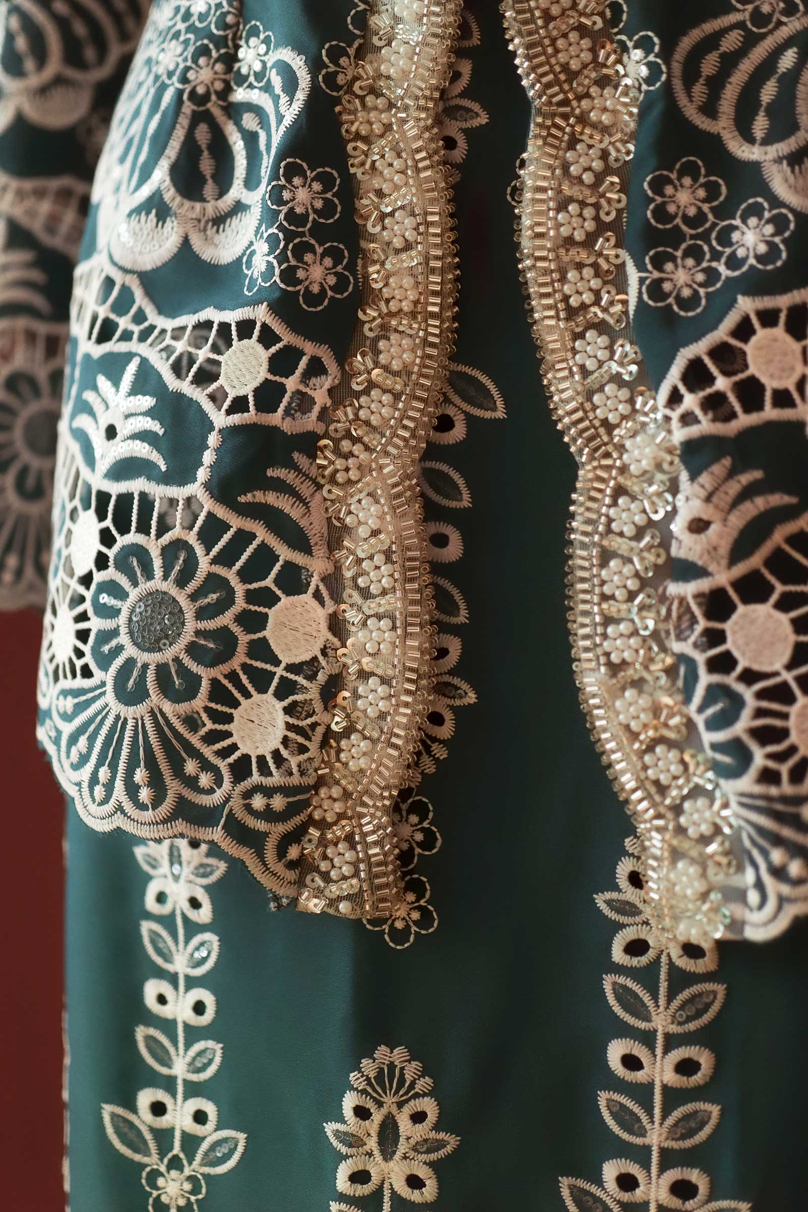 Embun Kebaya Set (Teal)