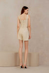 Eclat Tweed Shorts (Champagne)