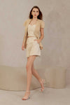 Eclat Tweed Shorts (Cream)