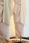 Enchanting Shawls with Brooch (Sage) (Non Returnable)