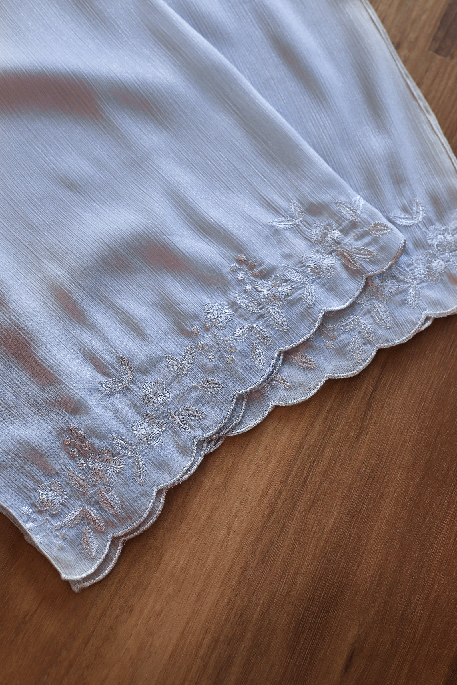 Mawar Shawls (Grey) (Non Returnable)