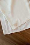 Enchanting Shawls with Brooch (Ivory) (Non Returnable)