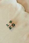 Enchanting Shawls with Brooch (Sage) (Non Returnable)
