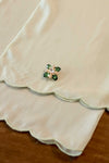 Enchanting Shawls with Brooch (Sage) (Non Returnable)