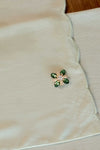 Enchanting Shawls with Brooch (Sage) (Non Returnable)