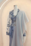 Mawar Kebaya Set (Blue)