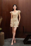 Devoria Ruffle Skort (Cream)