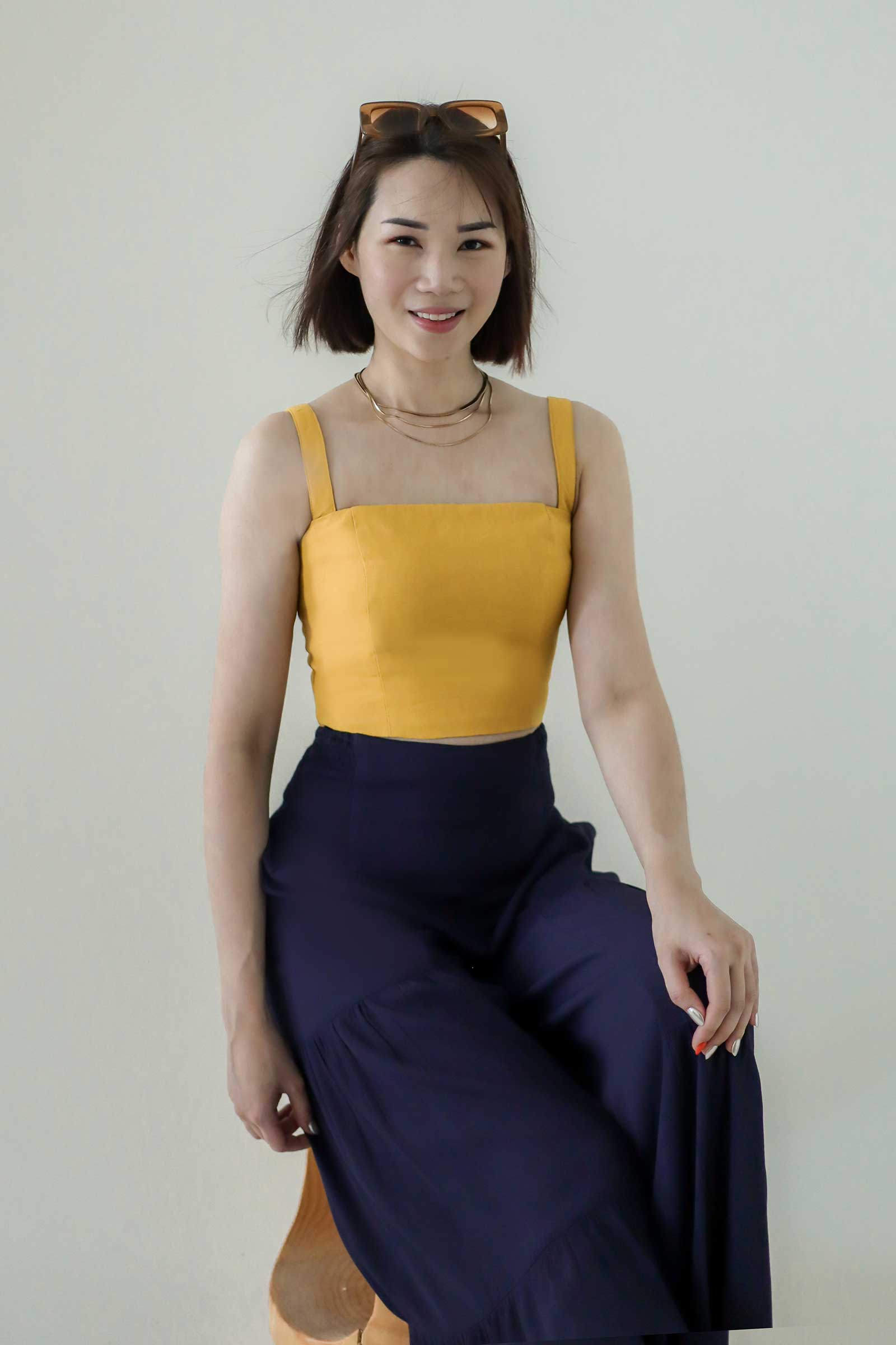 Dalieruol Top (Mustard)