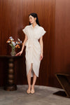 Delsince Shirt Dress (Cream)