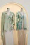 Emerelle Kebaya Top (Mint)