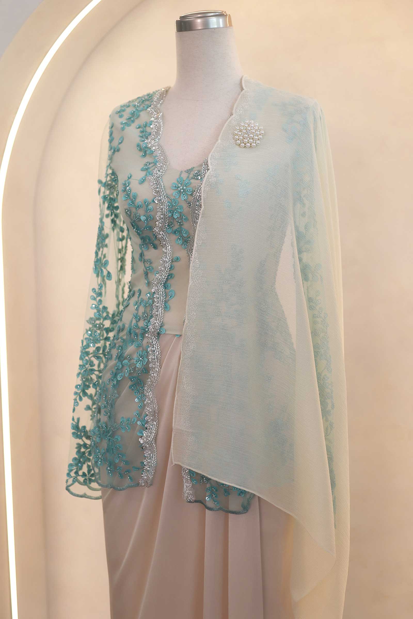 Zamrud Kebaya Top (Jade)