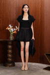 Delsince Shirt Dress (Black)