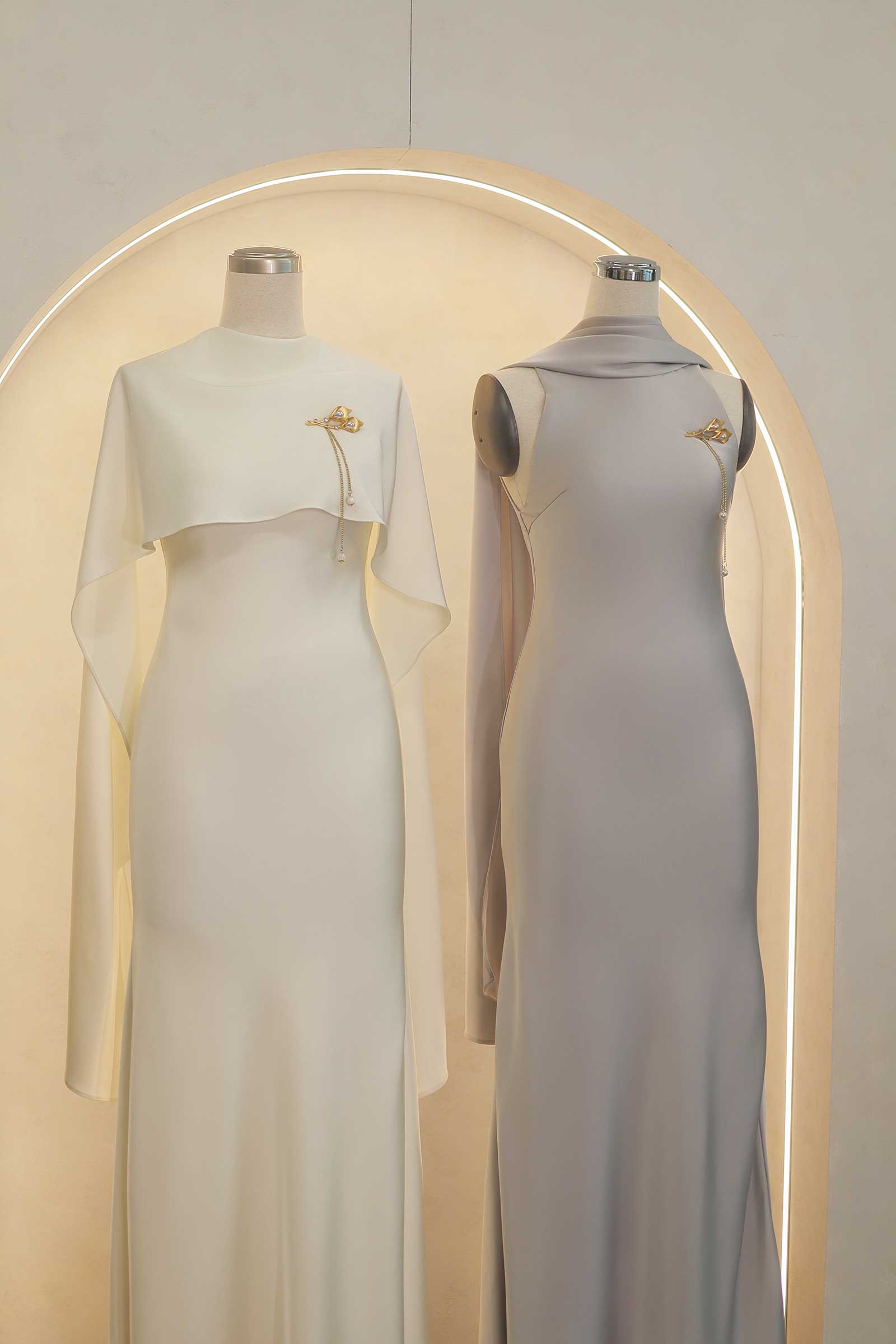 Vivienne Convertible Dress (Cream)