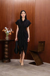 Delsince Shirt Dress (Black)