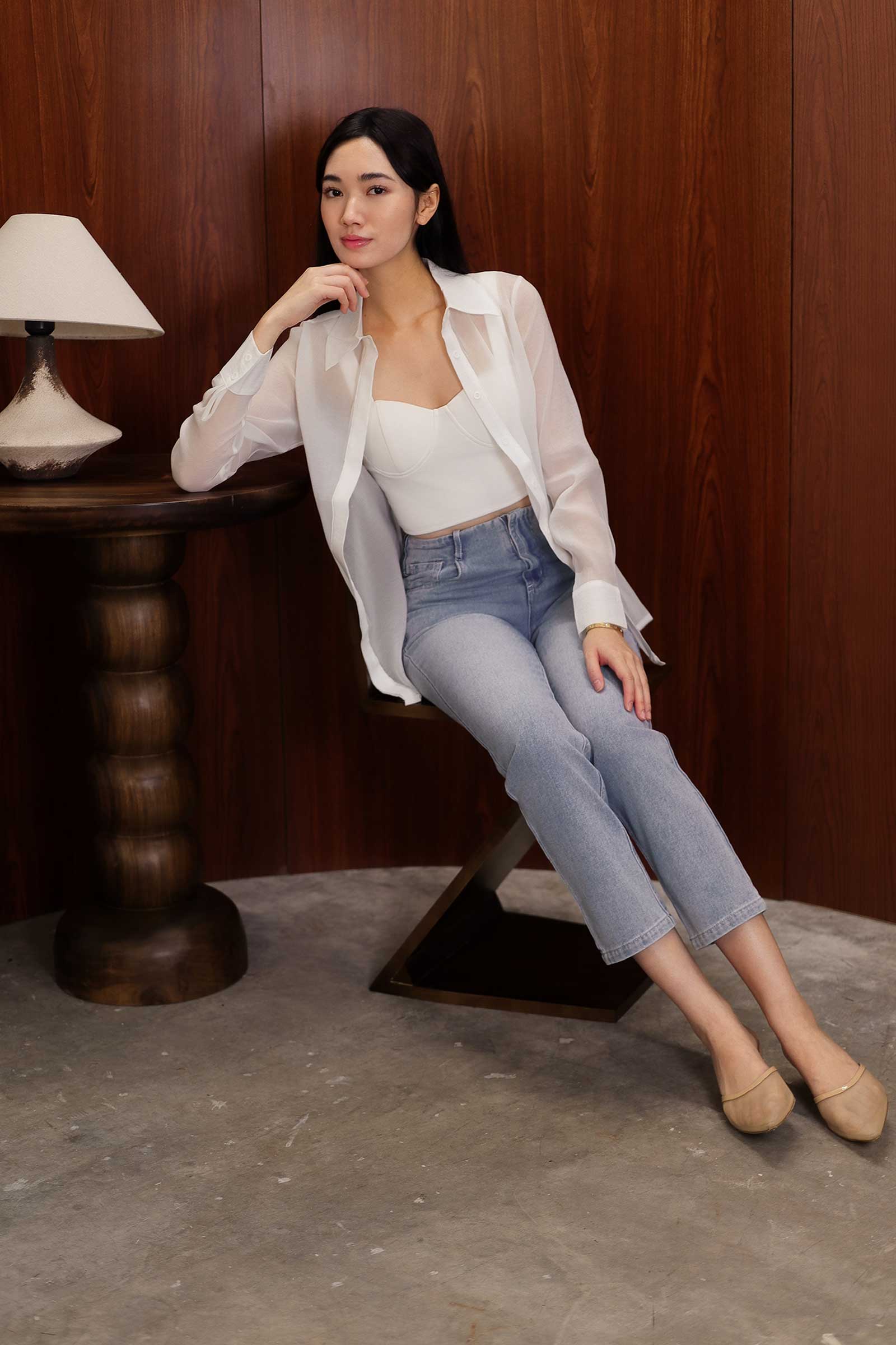 Doniq Denim Pants (Denim)