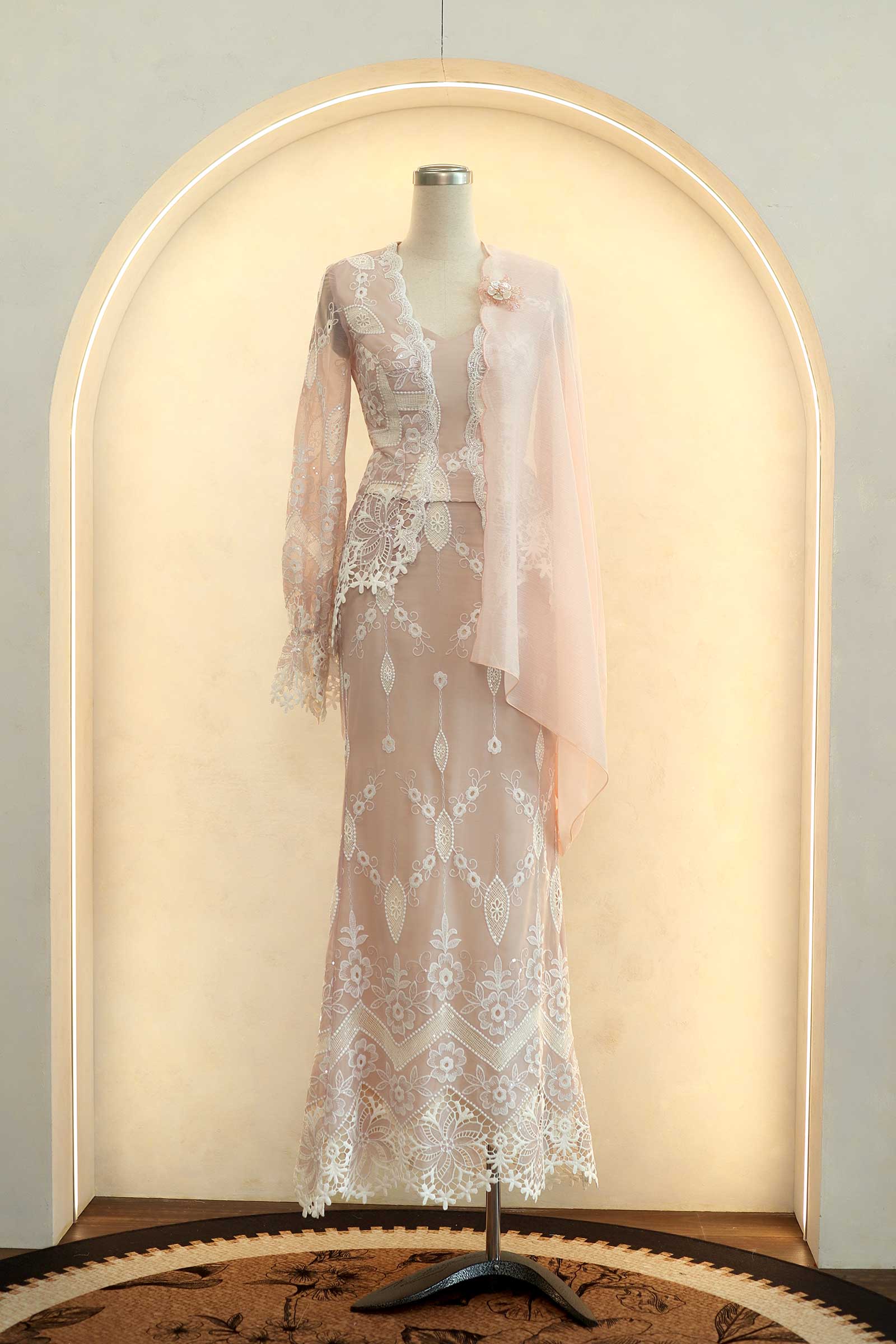 Rosalie Kebaya Top (Rose)