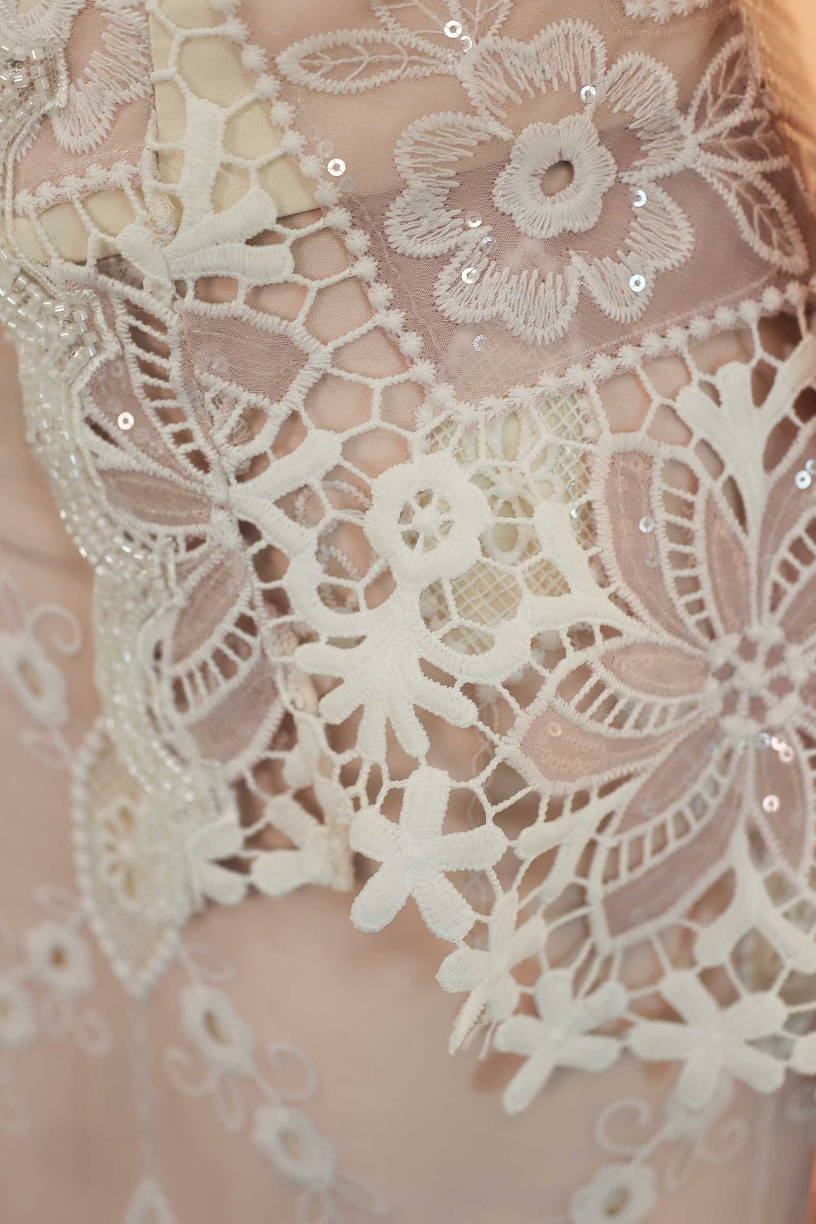 Rosalie Kebaya Set (Rose)