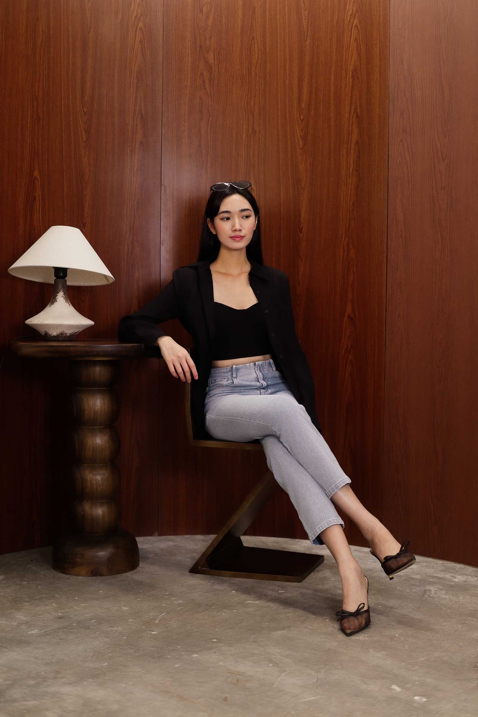 Doniq Denim Pants (Denim)