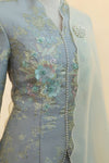 Rosabella Kebaya Top (Celadon Pearl)