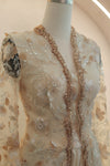 BACKORDER Mahsuri Kebaya Top (Moonlight Gold)