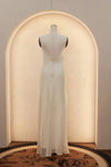 Calystria Silk Organza Dress (Cream)