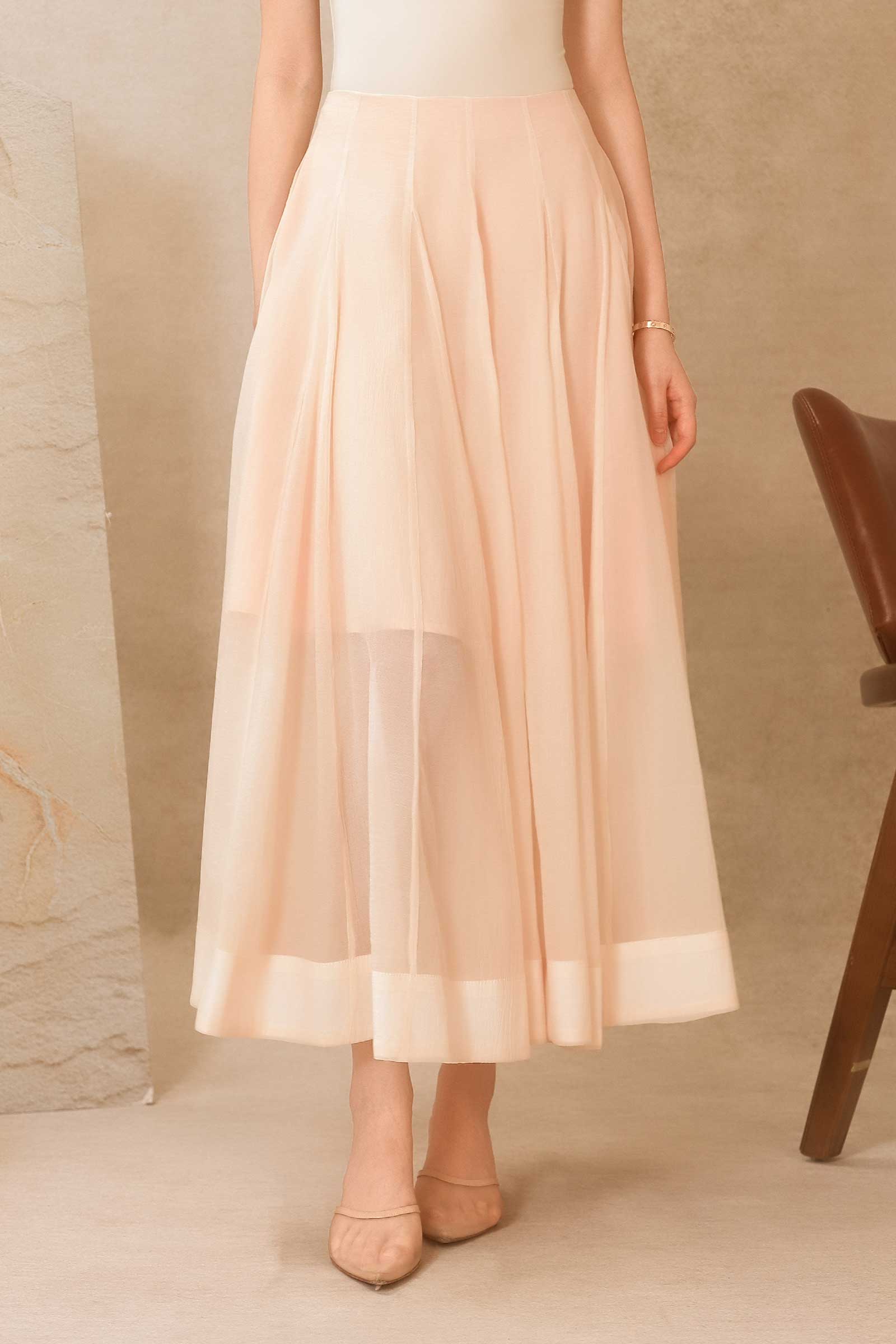 Dalaire Organza Skirt (Cream)