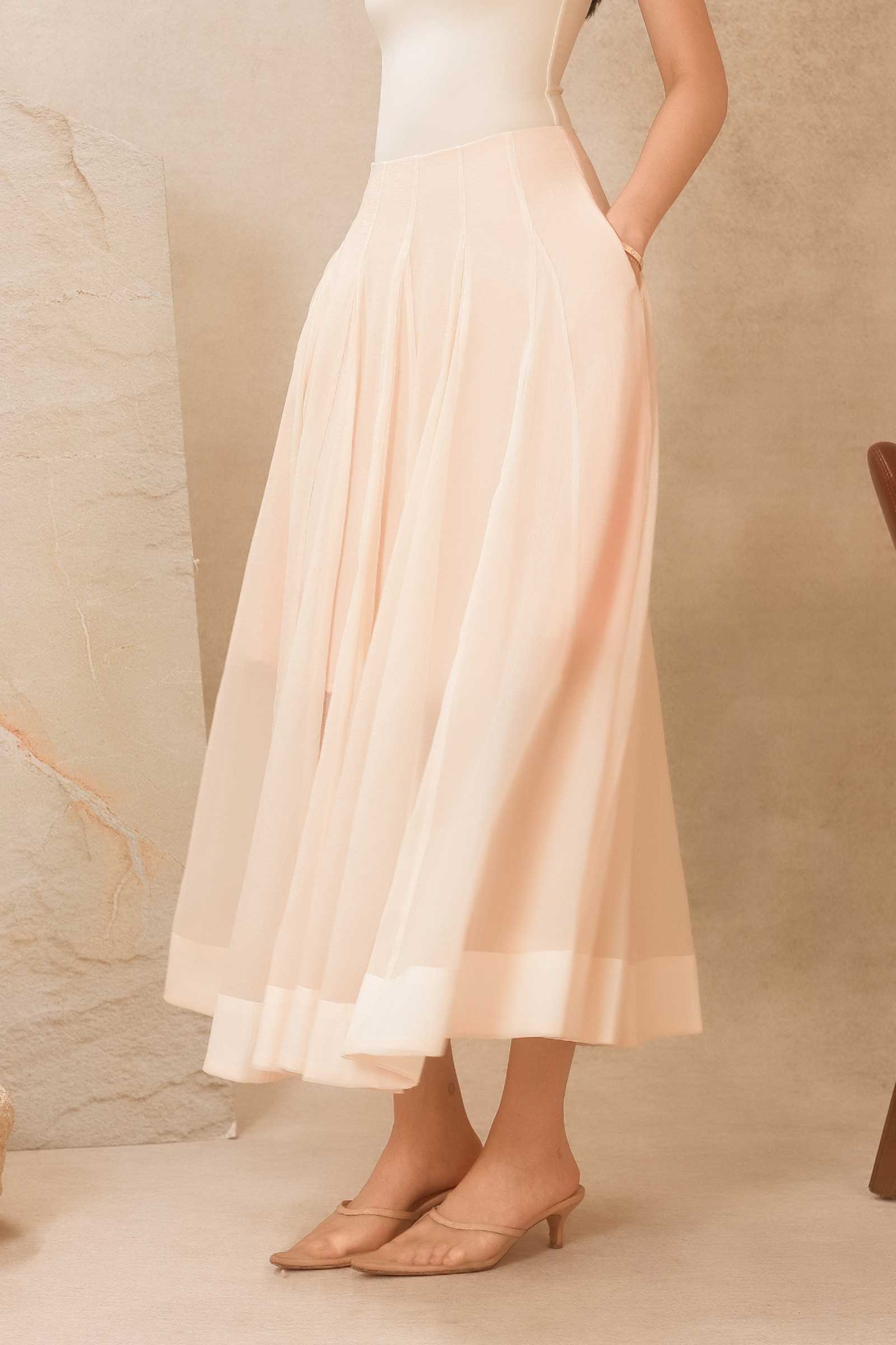 Dalaire Organza Skirt (Cream)