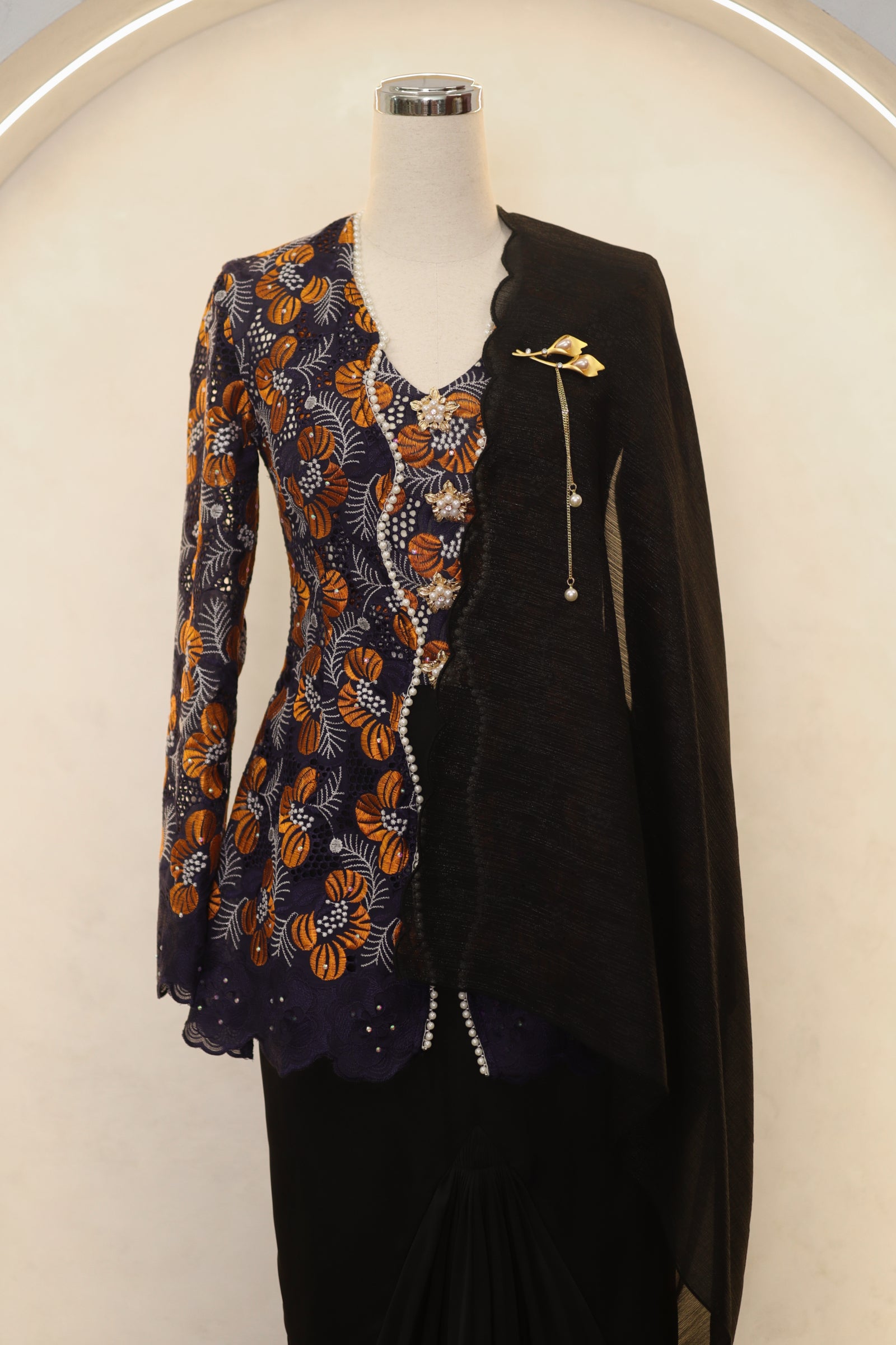 Kemboja Kebaya Top