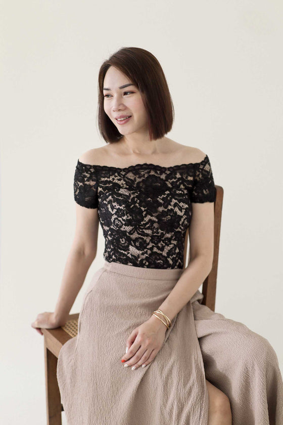 Dashlyrl Lace Top (Black)