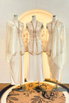 BACKORDER Mahsuri Kebaya Top (Moonlight Gold)