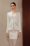 Tailored Delyse Blazer (Champagne)