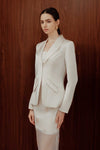 Tailored Delyse Blazer (Champagne)