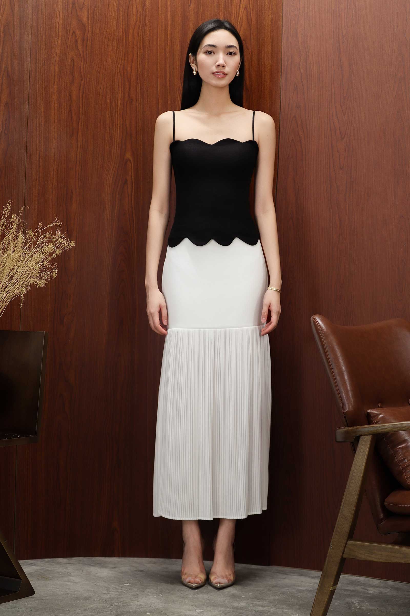 Delphina Skirt (White)