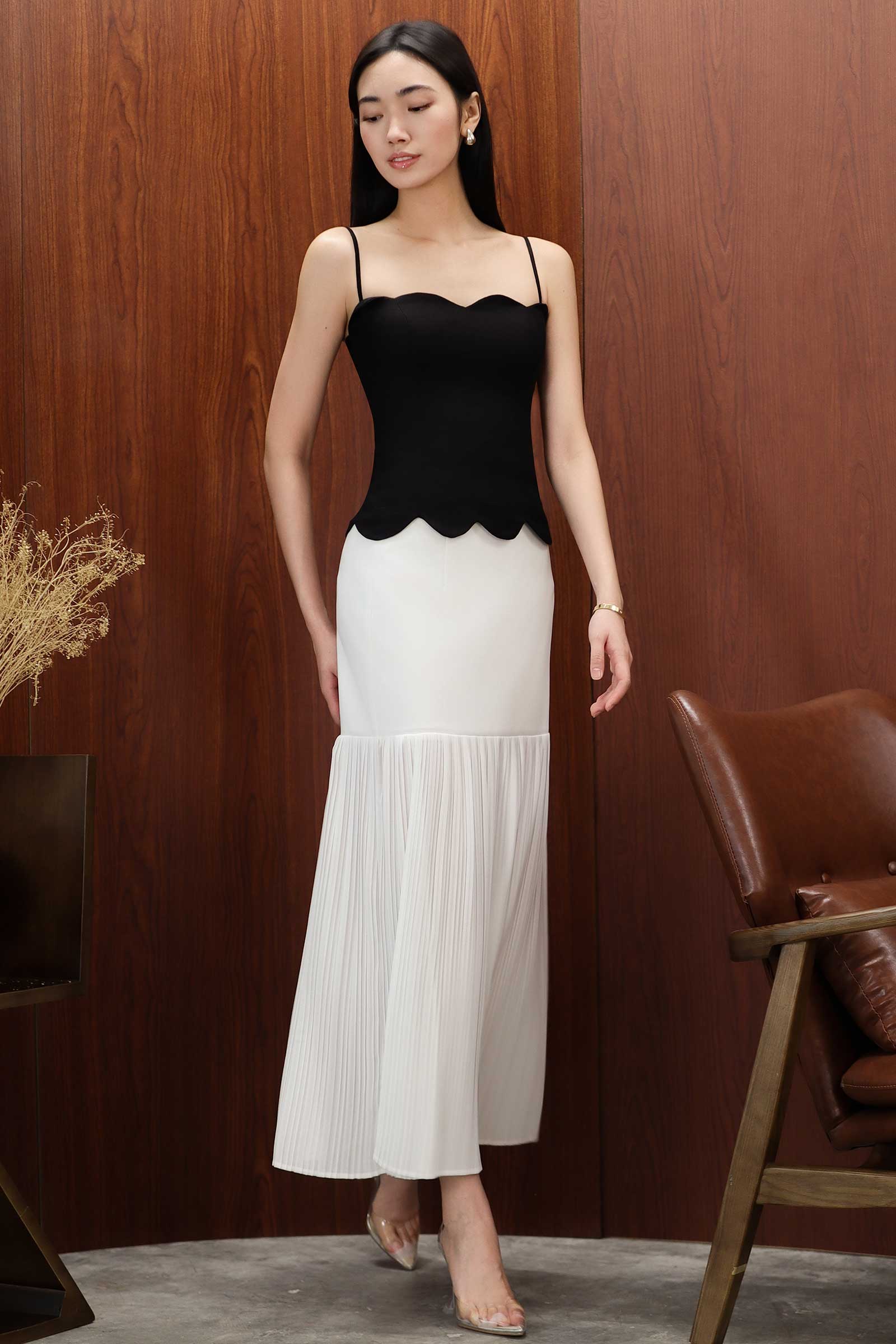 Delphina Skirt (White)