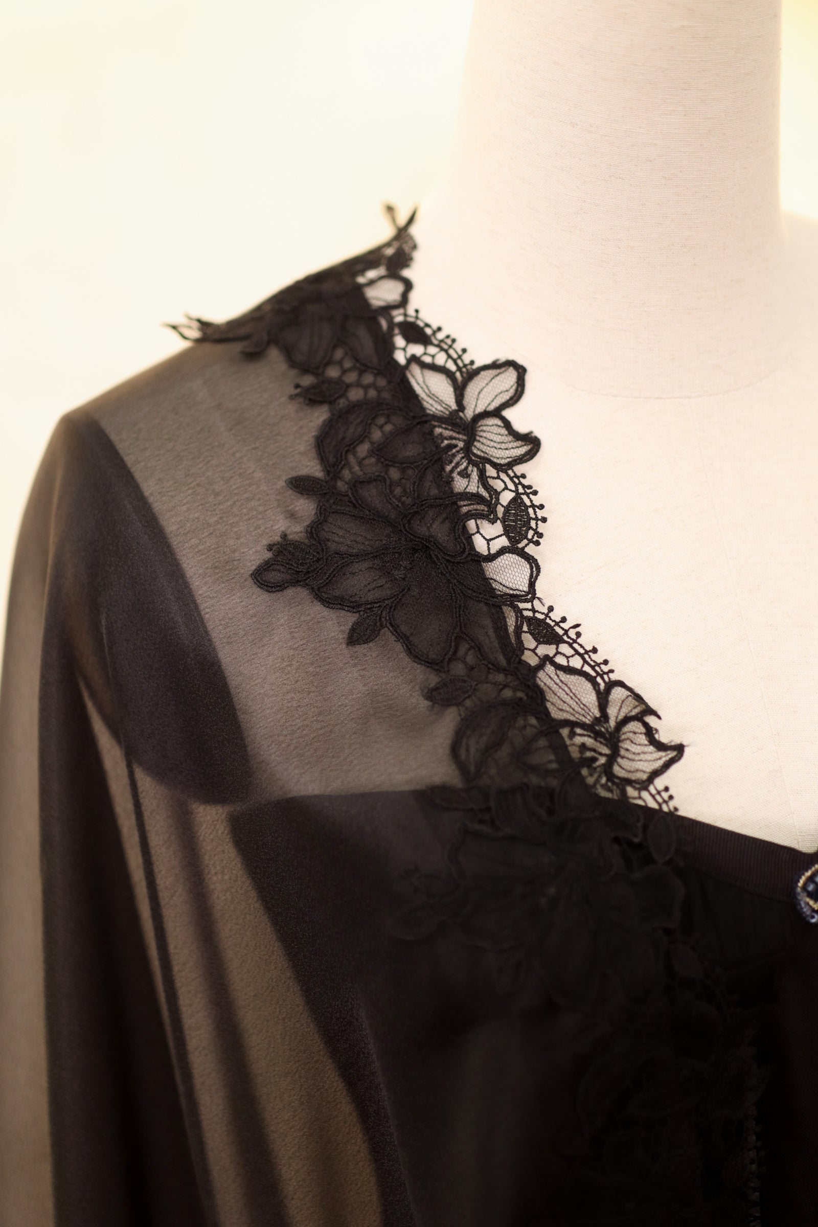 Noémie Shawls (Black) PREORDER