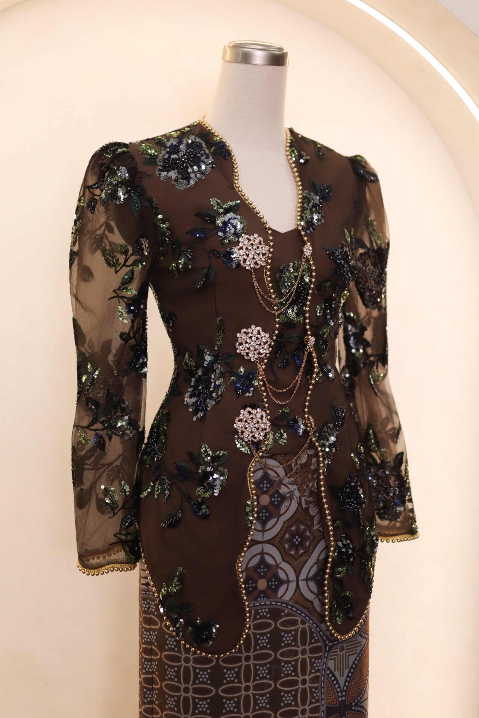 Soilera Kebaya Set (Black)