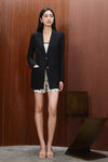 Dolenne Structured Blazer (Black)