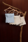 Clémence Linen Top (Baby Blue)
