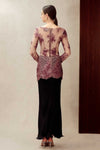 Aurielle Kebaya Top (Lilac)