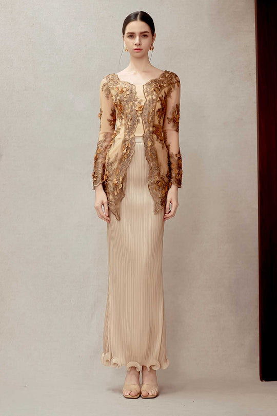 Aurielle Kebaya Set (Gold)