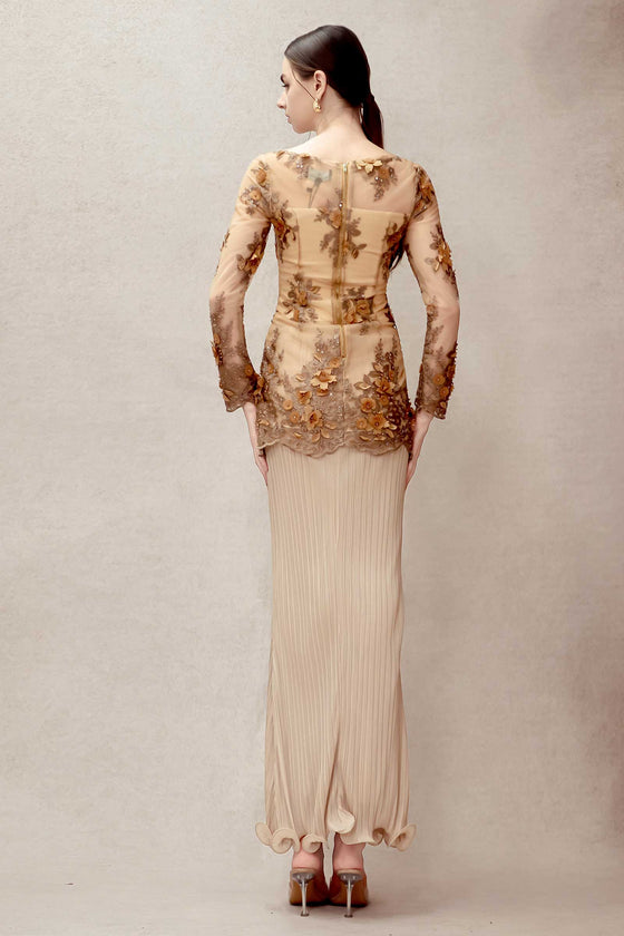 Aurielle Kebaya Top (Gold)