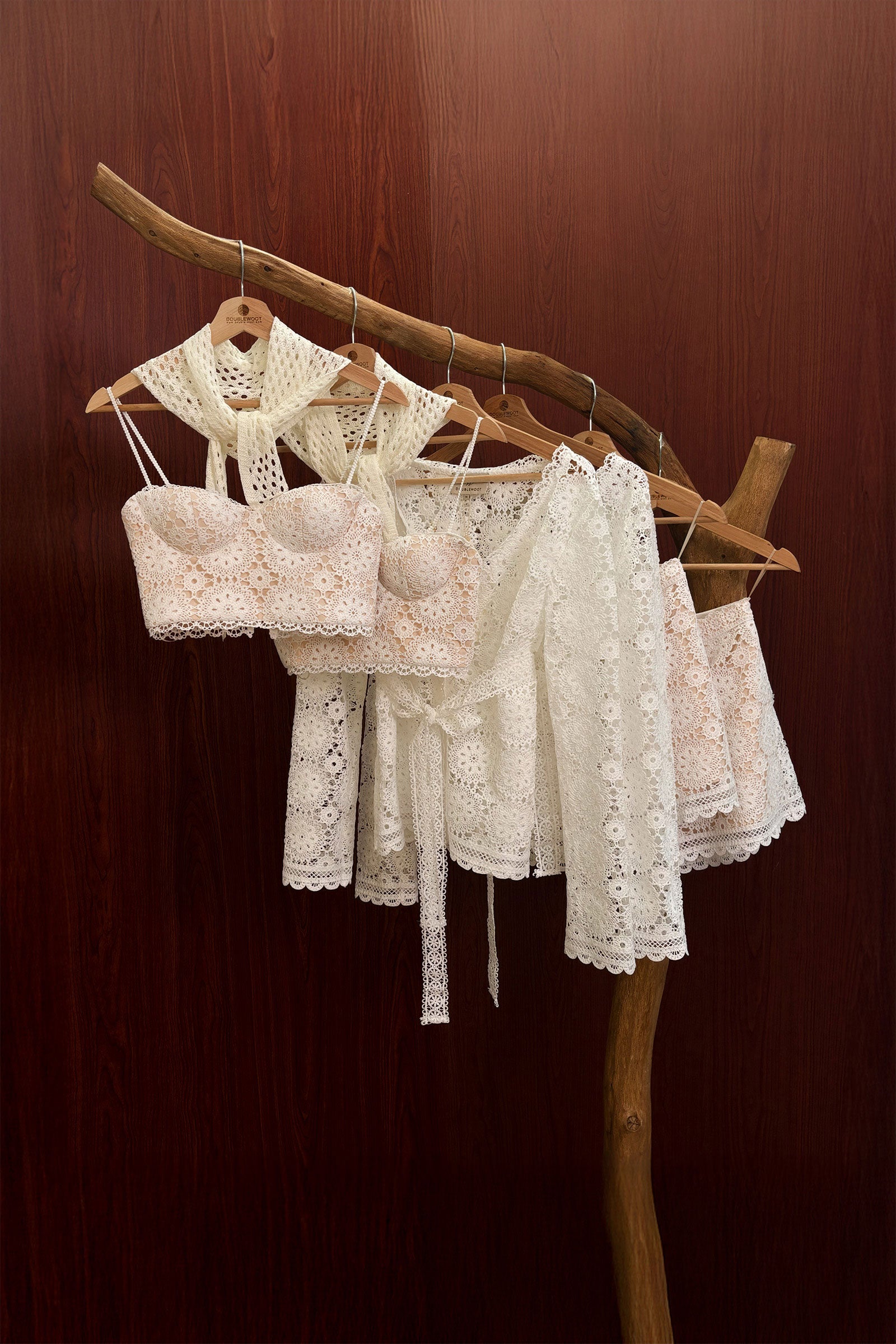 Capri Top Set (White)