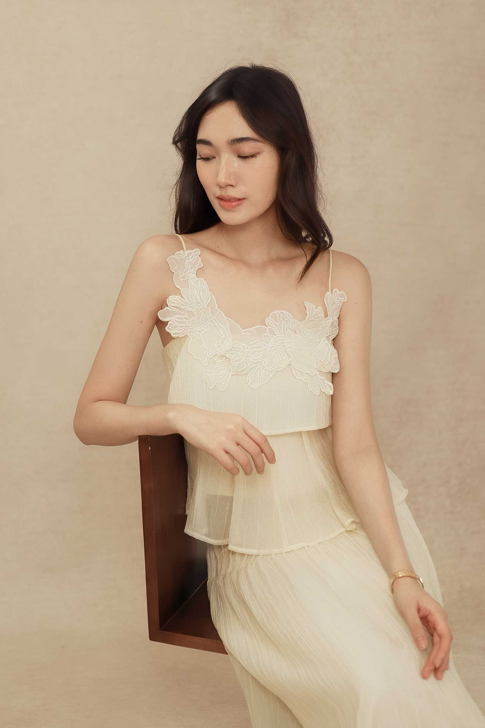 Aluna Top (Cream)