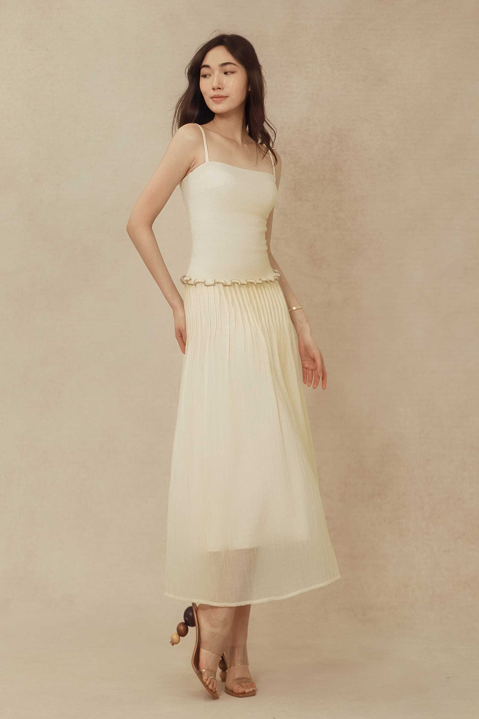 Aluna Skirt (Cream)