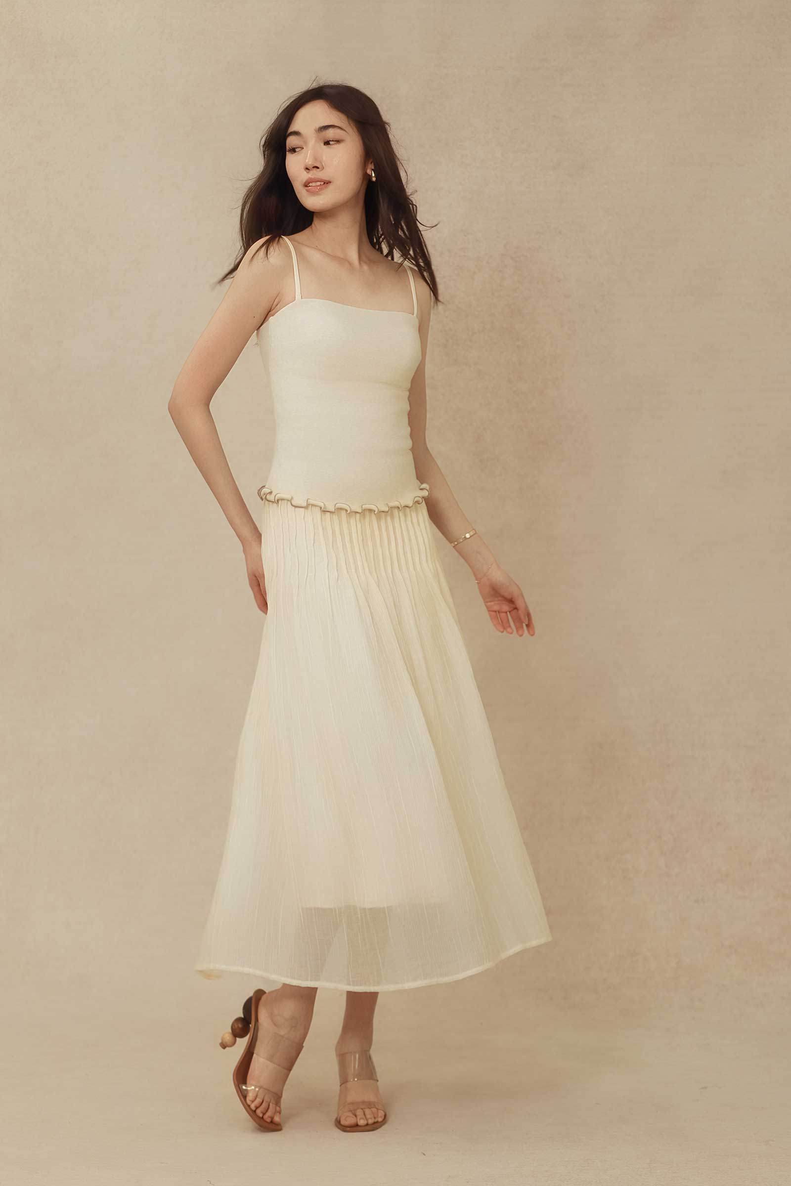 Aluna Skirt (Cream)