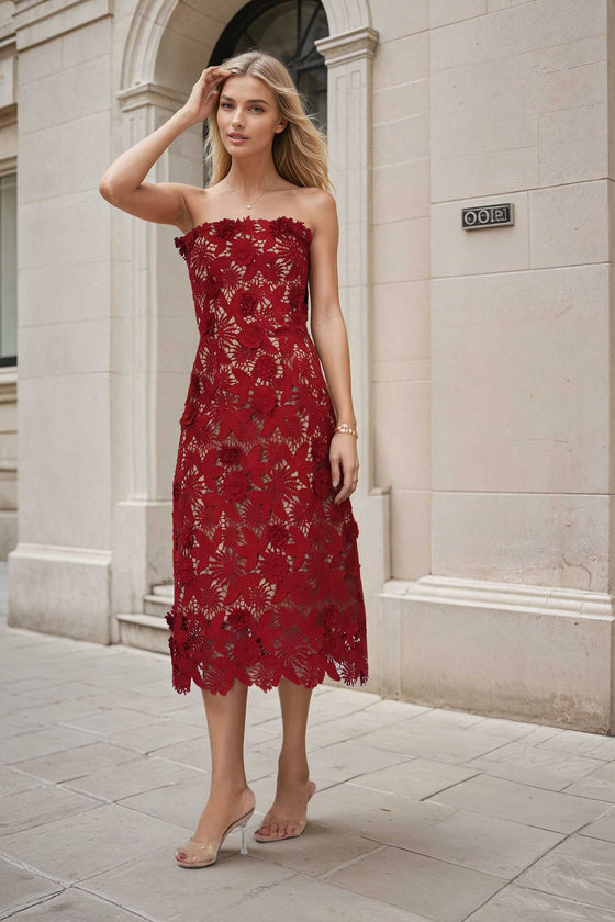 Dovessix Dress (Red)