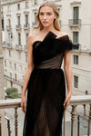 BACKORDER Duelle Gown (Black)