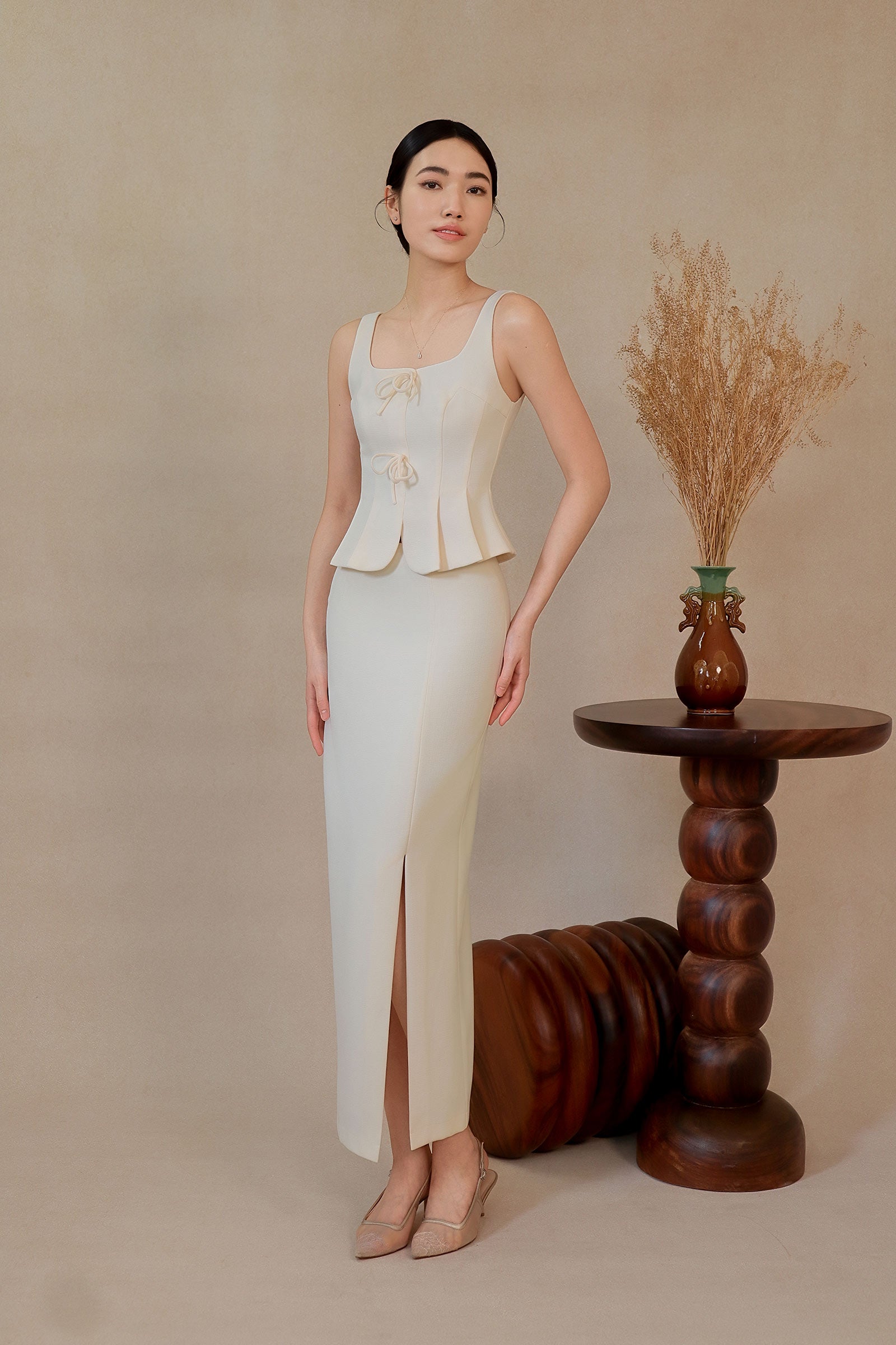 Dioriea Skirt (Cream)